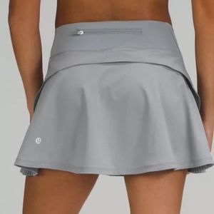Lululemon Play Off The Pleats Skirt - Rhino Grey